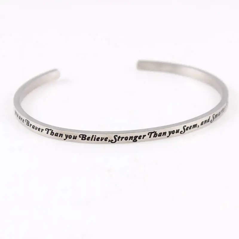 You are Braver Than You Believe, Stronger Than You Seen, Stainless