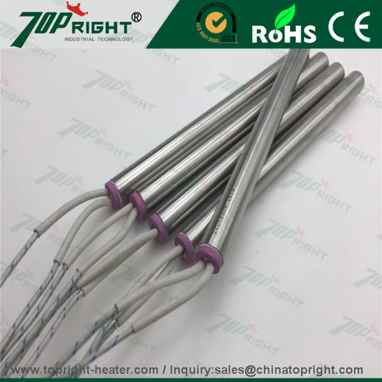 Industrial stainless steel cartridge electric heater parts, dia