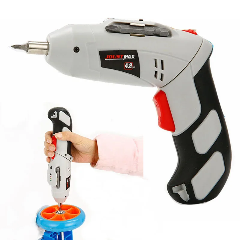 

45pcs/set 4.8V Multi-function Rechargeable Handheld (90-180)Degrees Rotation Electric Screwdriver Home Hardware Power Tool Kit