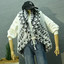 Мохер вязаный кардиган цветы вязаные свитер полые куртка пальто без рукавов Для женщин осень шоу тонкий вязаный жилет топы