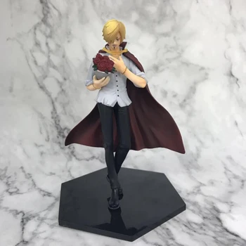 

Anime action figure Vinsmoke Sanji 17cm model cartoon collection figures propose version with box toy gifts Y7760