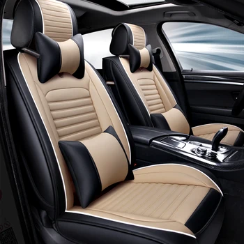 

Front+Rear Car Seat Cover full set for Mitsubishi Pajero Outlander ASX Lancer-EX Zinger Fortis Galant Cross Endeavor L200 COLOLT
