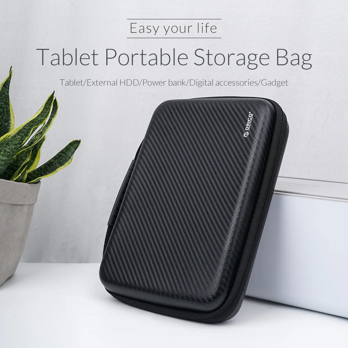 stylish laptop bags ORICO Tablet Portable Storage Bag Shockproof Pouch Travel bag For iPad kindle Hard Drive HDD Earphone Power bank U disk Mouse 17 inch laptop sleeve