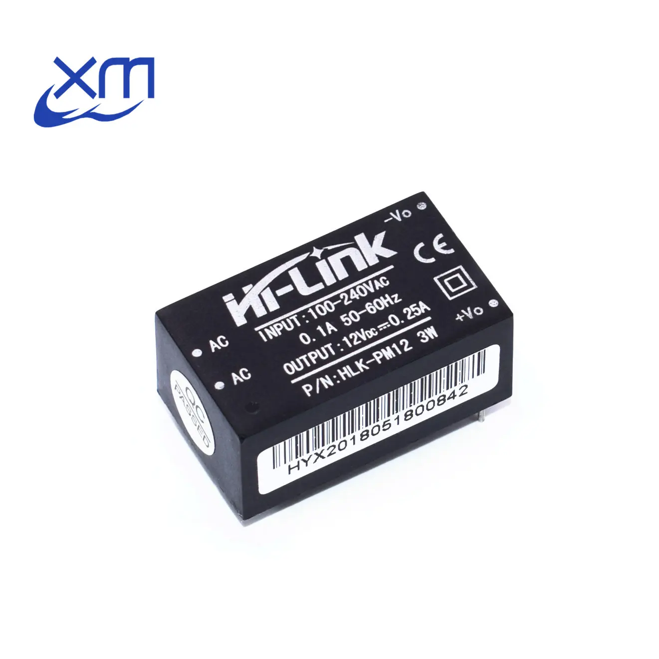 

HLK-PM12 AC-DC 220V to 12V Buck Step Down Power Supply Module Converter Intelligent Household Switch HLK-PM12 UL/CE