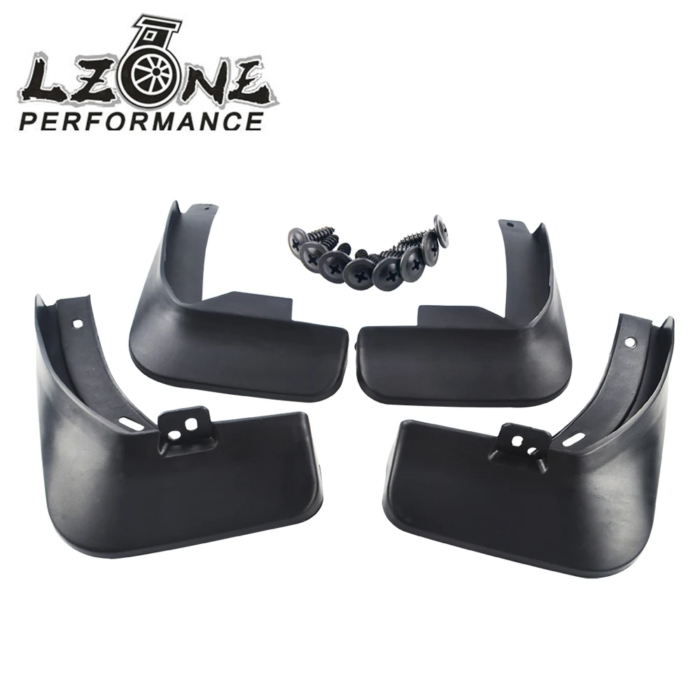 

LZONE - Mudflaps Splash Guards Front Rear Mud Flap Mudguards For Volkswagen / VW Jetta MK6 A6 Sedan M Fender Set Molded JR-MGF05