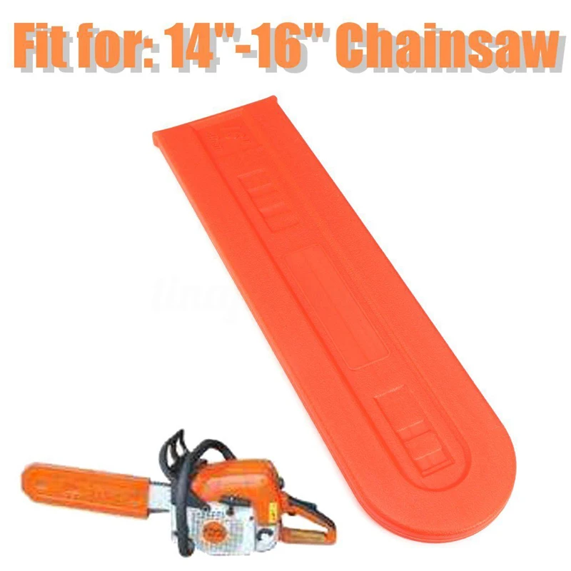 

14''-16'' Orange Chainsaw Bar Universal Cover Accessories Guide Plate Set Cover Scabbard Guard for Husqvarna