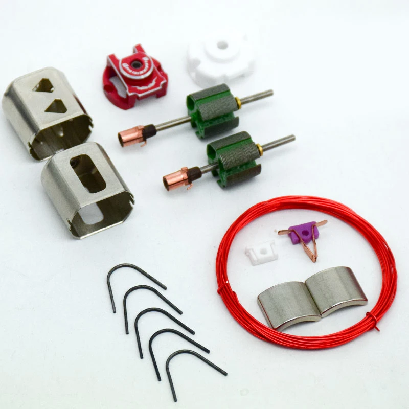 

Manual Circle Motor Accessories Copper Spacers/Gaskets/Motor Brush/Cover/Rotor/Magnet Steel For Tamiya Mini 4WD Racing Car Model