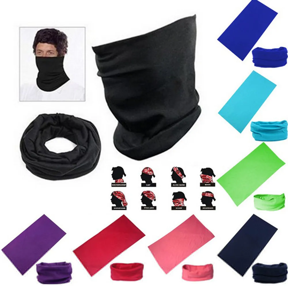 

Motorcycle Face Mask Multiuse Unisex Outdoor Scarf Tube Magic Bandanas Snood Headwear Car-styling