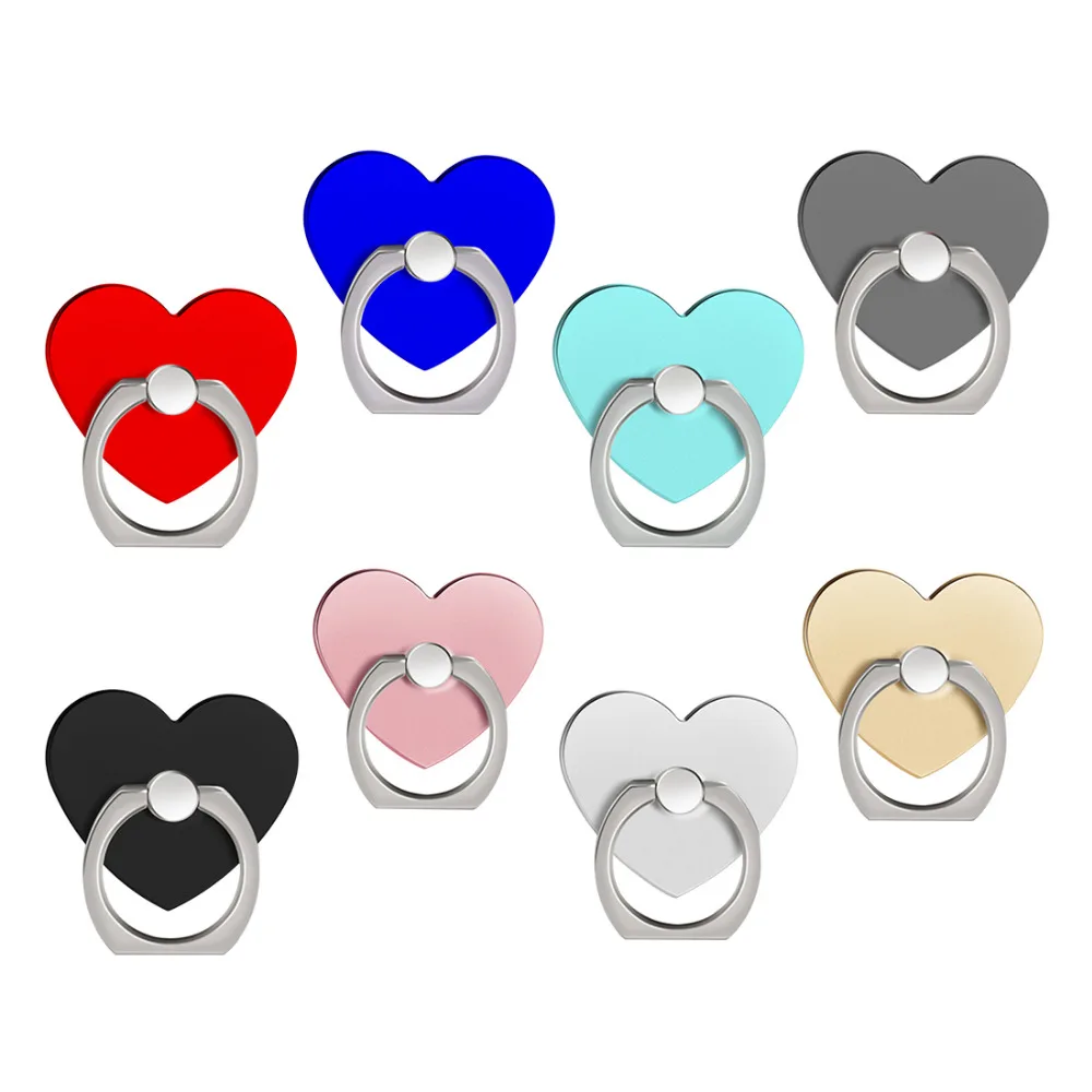 Etmakit Socket fidget Creative Love кольцо в форме сердца для мобильного телефона держатель