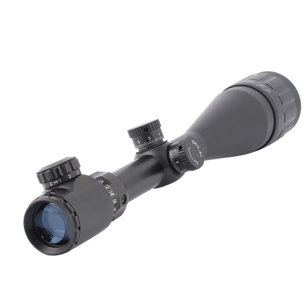 Оптика SPINA 6-24X50 AOE Riflescope Регулируемый зеленый красный точечный охотничий светильник тактический прицел оптический прицел