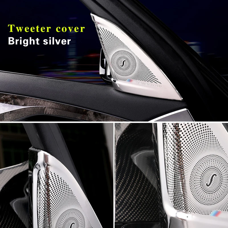 Автомобильный твитер рога крышка для G30 BMW Новая 5 серия- передняя дверь hifi-система динамик чехол отделка для авто