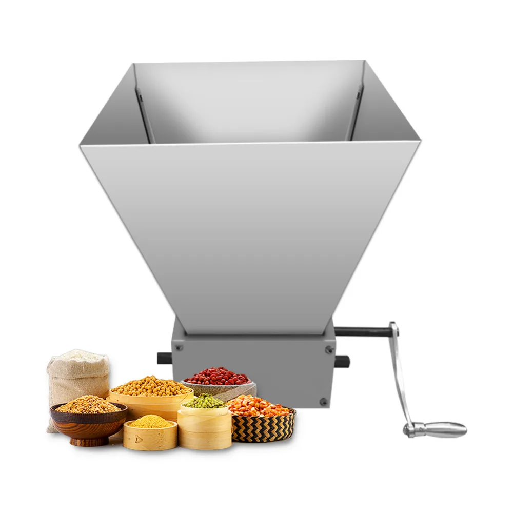

1L Whole Grains Mill Grinder Food Processors Superfine Large Manual Powder Machine Stainless Steel Malt Corn Food Grinder