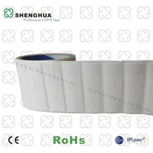 50 шт./упак. ISO 18000 6C UHF RFID бирка 74*23 мм длинный диапазон RFID наклейка 900 МГц