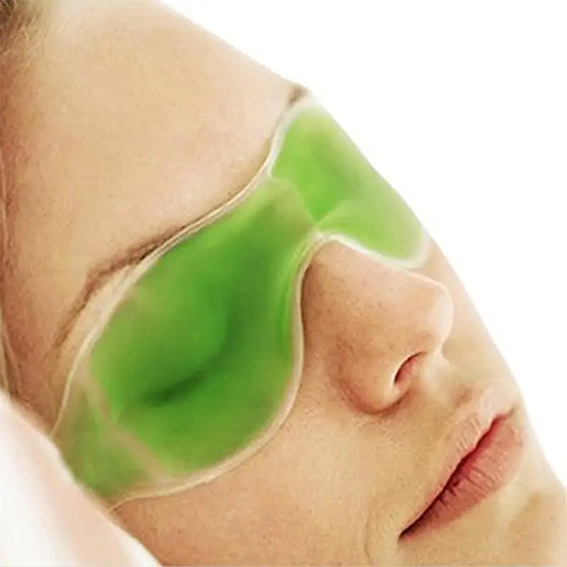Гель-маска для глаз многомногоразовая горячая/холодная терапевтическая пластырь гель пакет для мигрень глаза усталость облегчение боли Лето Открытый сон тени льда