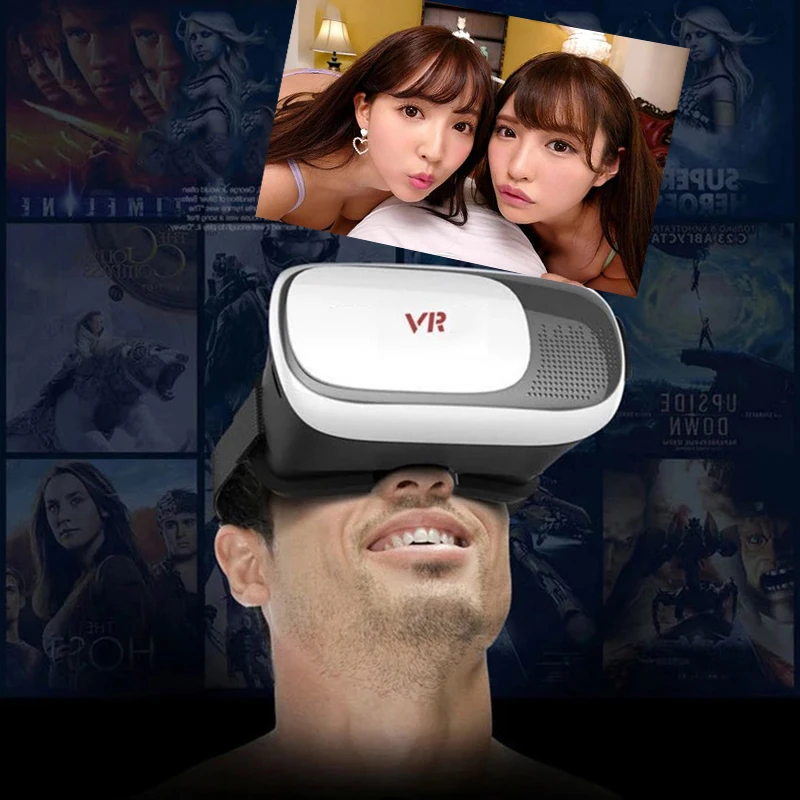 Игровая игрушка для взрослых VR очки 3D видеоигры игрушка интерес аксессуары помощь VR Виртуальная реальность картонная гарнитура смартфон 1
