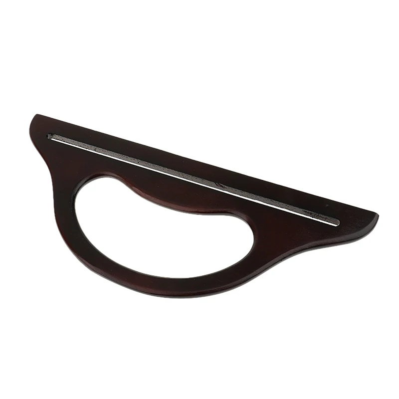 1 Piece Solid Slippy Wooden Handles Replacement Parts for Bag Handbags Canvas Shopping Tote DIY Handmade Supplies