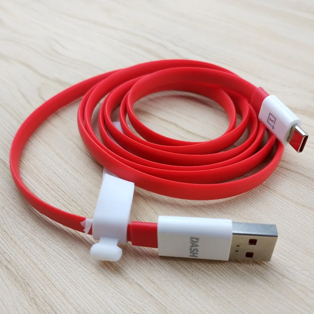 Oneplus white charger cable  (4)