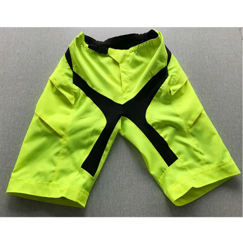 Fury Race downhill mtb shorts_Yellow_details 01