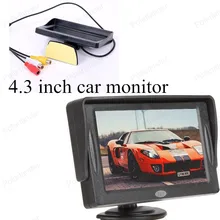 Car Rearview Monitor for Backup Reverse Camera 4.3 inch TFT Color digital Fold-able for Parking Camera Car Styling sale