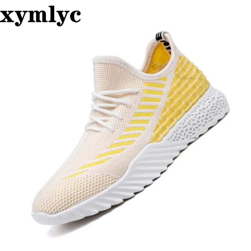

Men's shoes trend Korean non-slip round head flat casual shoes explosion models lightweight breathable thick sole shoes Lace-up