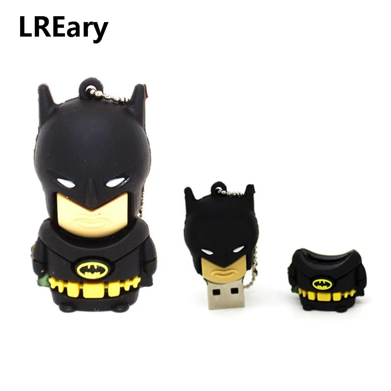 Super hero series usb flash drive batman pen drive 4GB 8GB 16GB 32GB  pendrive memory stick U disk  real capacity - AliExpress Computer &  Office