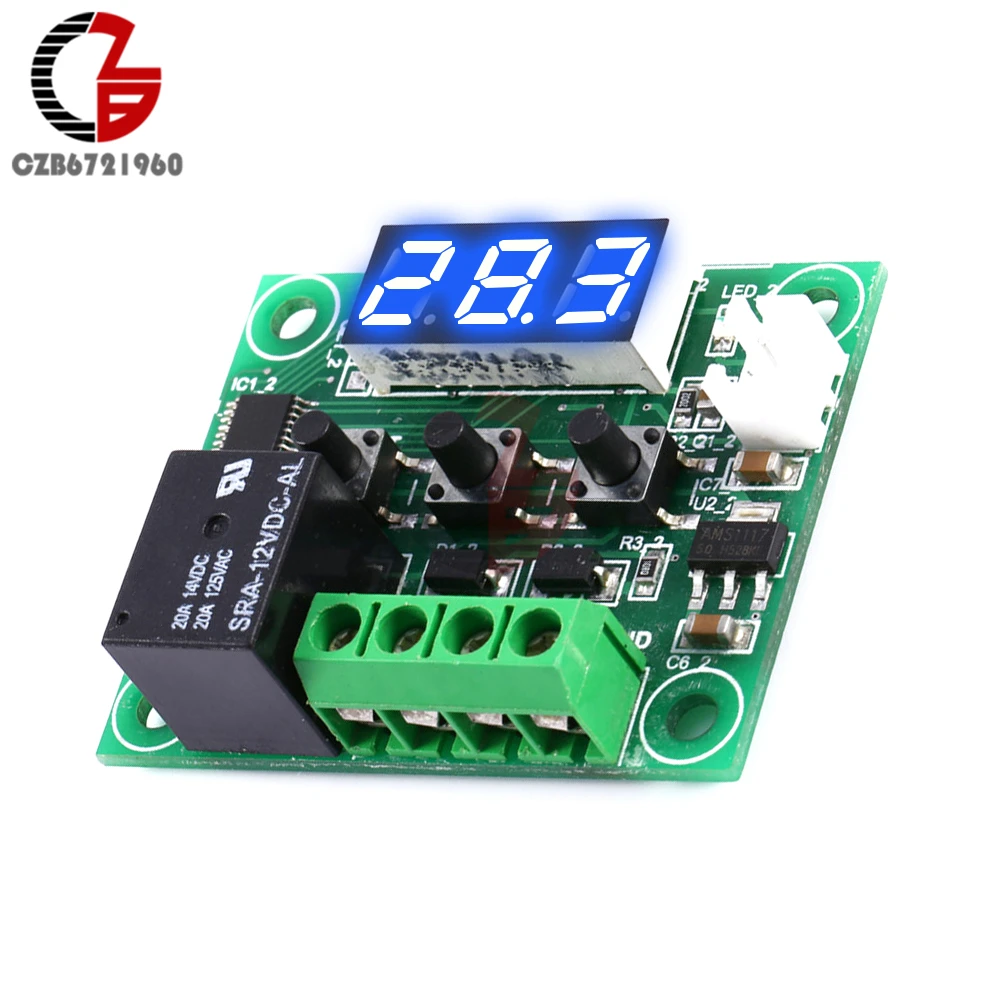 12V W1209 LED Digital Tempeature Controller Regulator Home Incubator