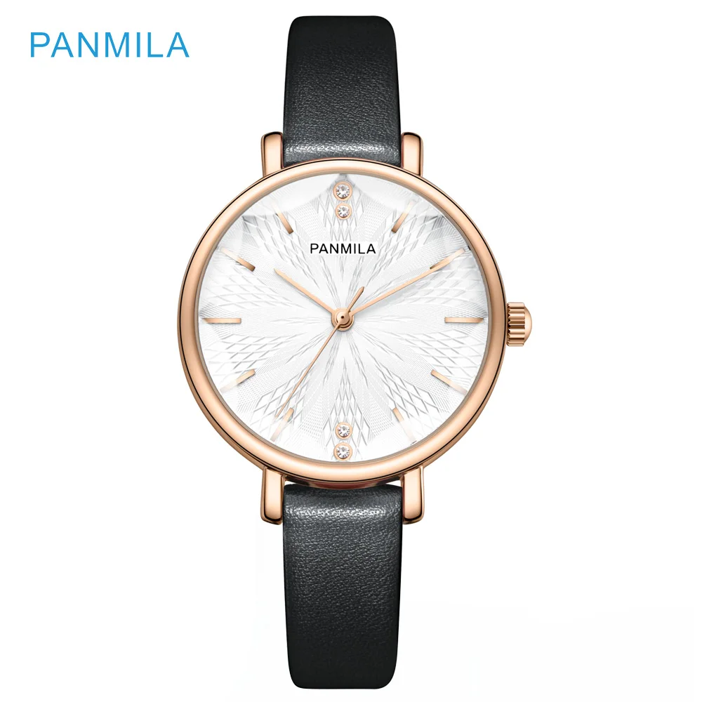 

New Arrival PANMILA Fashion Casual Women Watches Quartz Ladies Stainless Steel Bracelet Watch Waterproof Clock Montre Femme Box