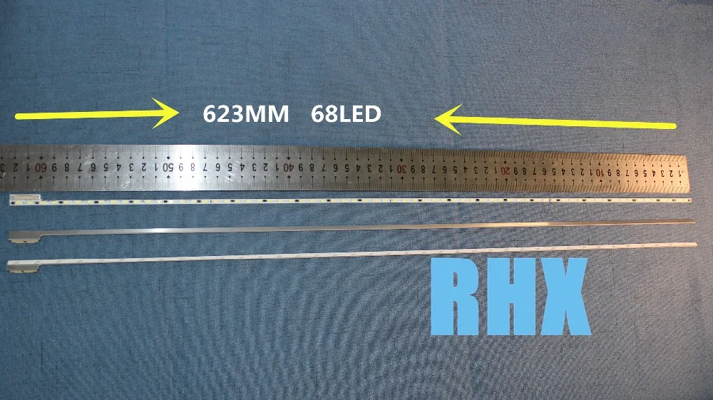 Дешево Для ремонта skyworth lcd tv СВЕТОДИОДНЫЙ подсветка 50E510E Артикул лампа V500H1 ME1 TLEM9 V500HJ1 ME1 экрана 1 штука = 68 светодиодный 623 мм