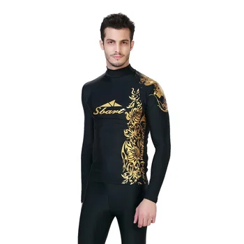 

Men's long sleeve Wetsuit sunscreen jellyfish clothing Snorkeling Diving Surf clothing beach winter weatherization Y059