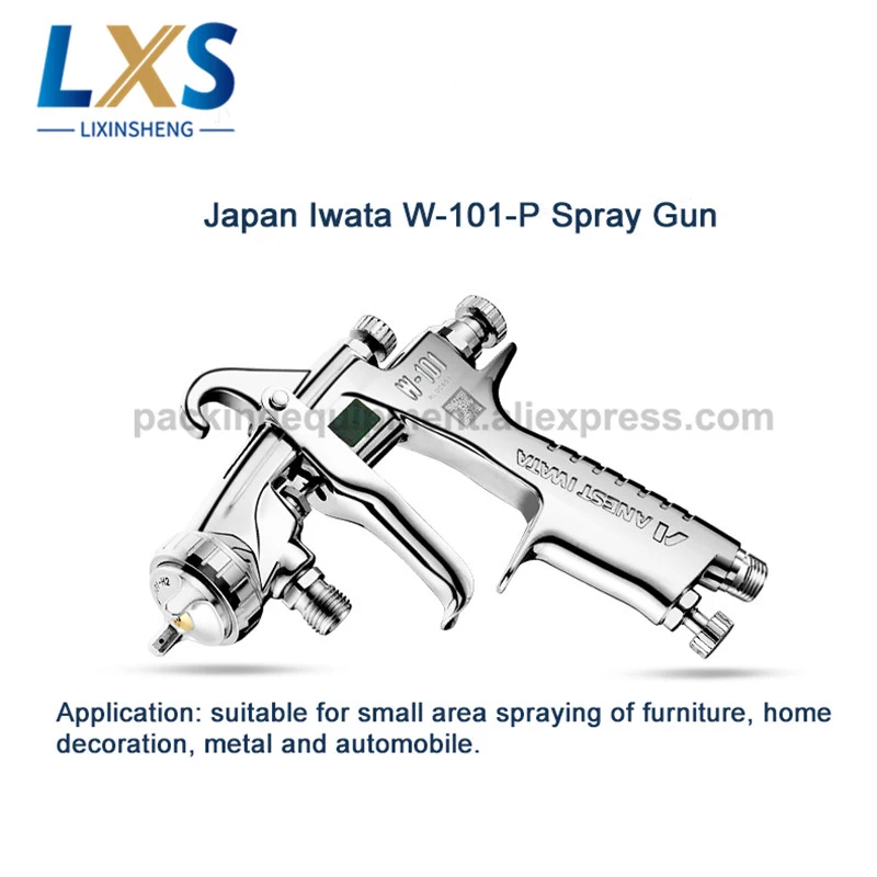 Японский пистолет-распылитель Iwata с подачей под давлением W-101-P из нержавеющей стали Penumatic paint ing, инструмент-распылитель для окрашивания автомобилей