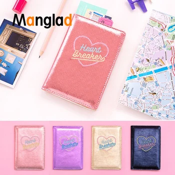

Laser Hologram Passport Covers Travel Accessories Business Credit Card Holders Women Shining PU Clutch Pocket Bag Wallet