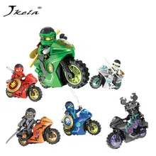 Hot 258A Hot Ninja Motorcycle Compatible legoingly Ninjagoed Building Blocks Bricks toys Kids Gift Kozu