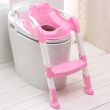 EN71 Детские Туалет Обучение шаг табуретки Туалет тренер горшок стул лестницы научиться флеш