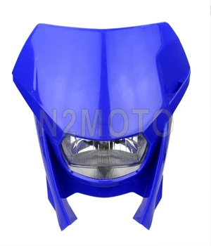 

7 Colors Dirt Bike Supermoto MX Enduro Headlight 12V 35W Front Lights for Yamaha WR TTR 250 450 R