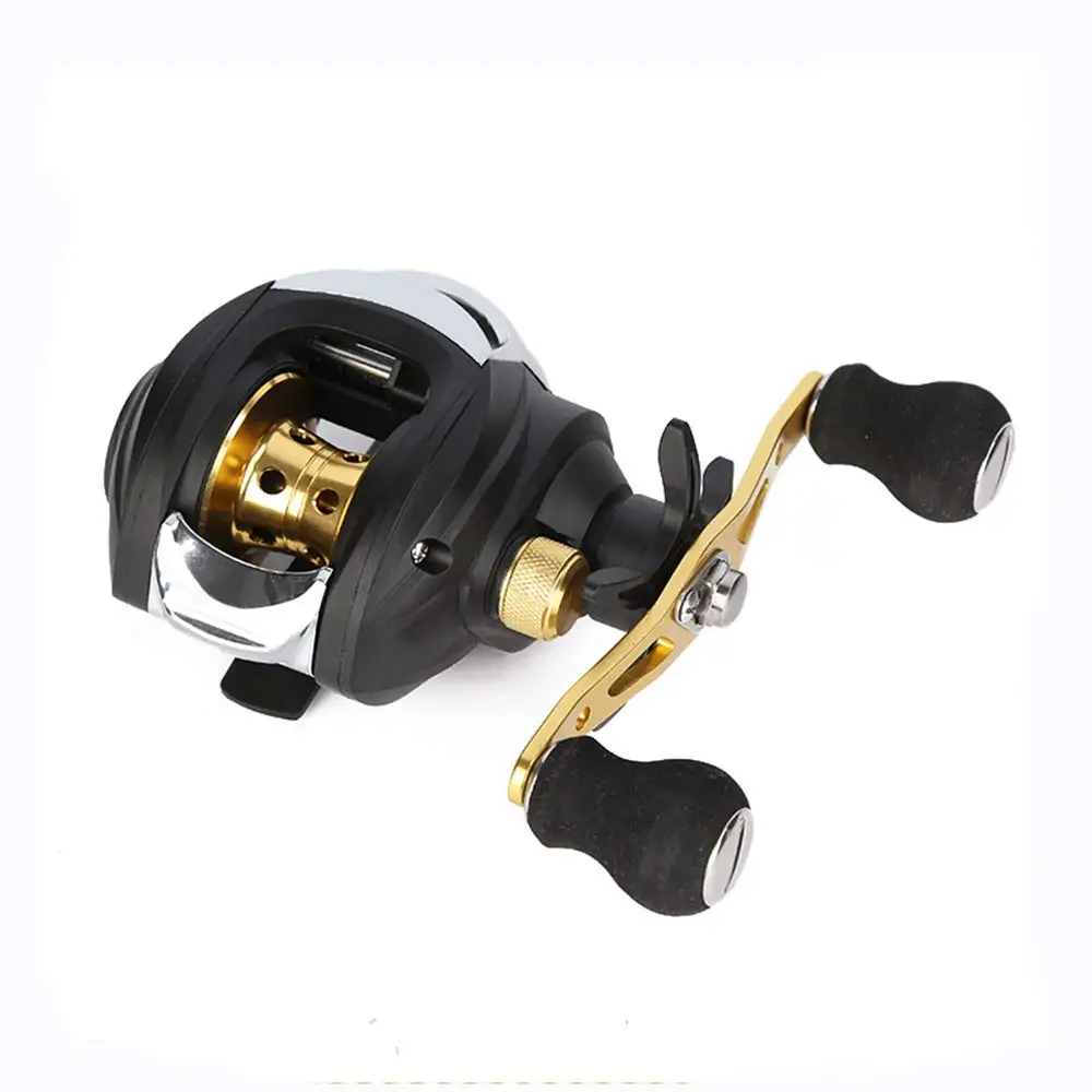

Baitcasting Reel 11 Lb Powerful Drag Casting Reel 7.2:1 Gear Ratio Ultra Smooth Powerful Fishing Reel 4 +1 BB Casting Fishing Re