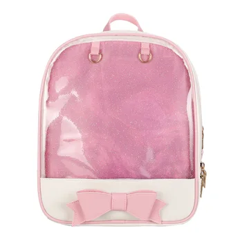 

Fashionable women's bag 2018 girls' double shoulder bag wholesale student's backpack bumping women's bag