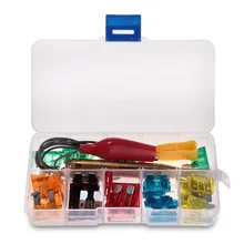 Dewtreetali 31 шт. автомобильный тестер предохранителей Набор 30 номиналов предохранителей+ тестер электрической цепи