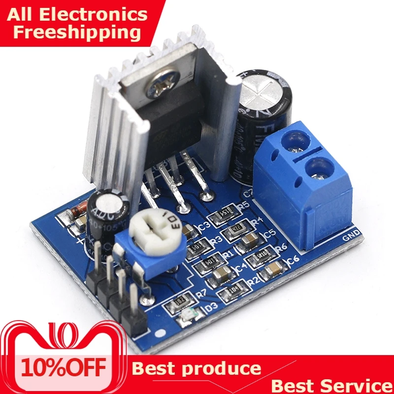 

TDA2030 Module Power Supply TDA2030 Audio Amplifier Board Module TDA2030A 6-12V Single