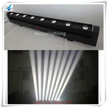 

(8/lot)led linear dmx bar light White color led 8x10w moving head light sweeper beam led