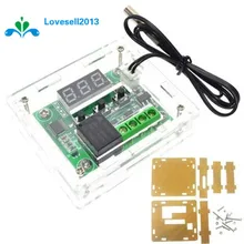 Соответствующий чехол для W1209 цифровой светодиодный DC 12 В температура отопления охлаждения термостат контроль температуры переключатель модуль вкл/выкл управление Лер доска