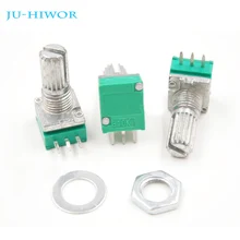 5 шт. RK097N 3Pin одинарный потенциометр герметичный Регулируемый сопротивление 5K 10K 20K 50K 100K 500K Ом для усилителя динамика