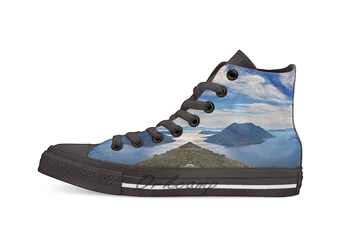 

Ionian panorama from Xiromero Novelty Design Casual Canvas Shoes Custom shoes Drop Shipping