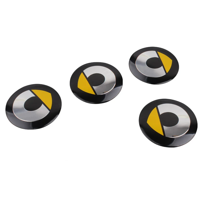 56.5mm Car Wheel Center Hub Cap Sticker For Mercedes Benz Smart