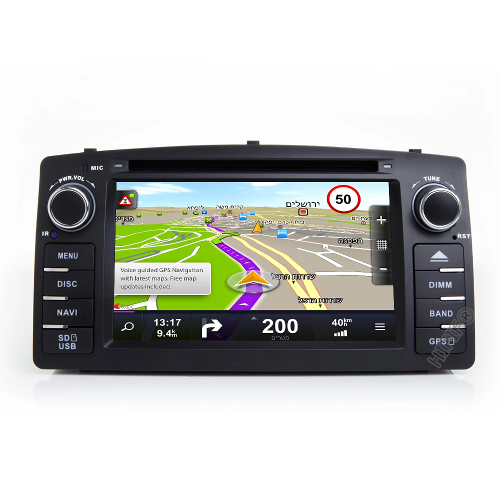 Автомобильный мультимедийный плеер DSP 2 din Android 10 dvd GPS Авторадио стерео Wi Fi для TOYOTA
