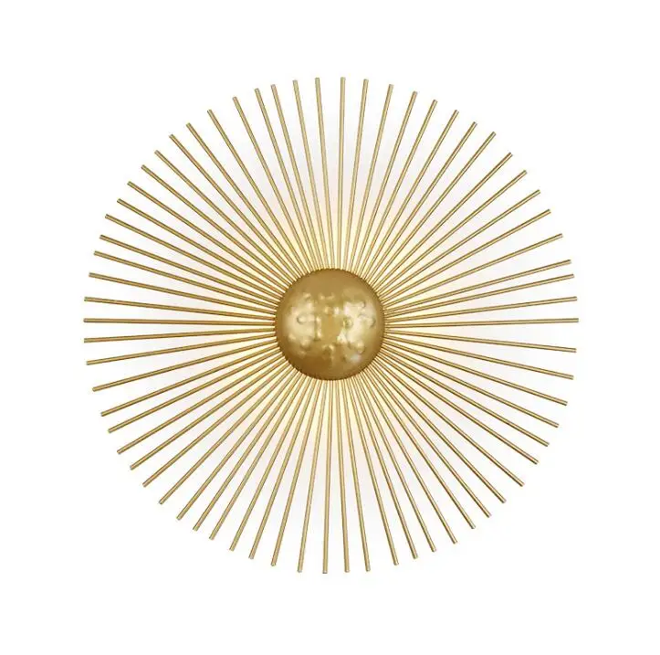 Золотой роскошный настенный светильник, задний фон для дома, гостиной, спальни, креативное Модное Освещение, современный светодиодный стеклянный шар