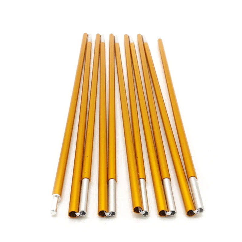 ABLD-2pcs/комплект, горячая Распродажа, уличная палатка из алюминиевого сплава, стержень для палатки, запасная замена, 8,5 мм, опорные палки для палаток, аксессуары для палаток