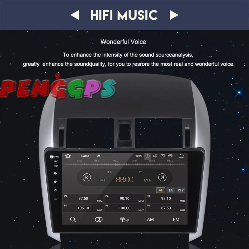 Sale Android 8.0 7.1 Car Radio Stereo Headunit GPS Navi for Toyota Corolla 2007 2008 2009 2010 2011 Car DVD Player Multimedia IPS HD 9 Sale Android 8.0 7.1 Car Radio Stereo Headunit GPS Navi for Toyota Corolla 2007 2008 2009 2010 2011 Car DVD Player Multimedia IPS HD 9