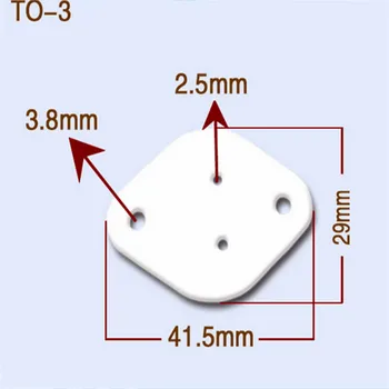 

Al2O3 Ceramic TO - 3 Seal Package Triode Power Transistor Alumina Ceramic Substrate