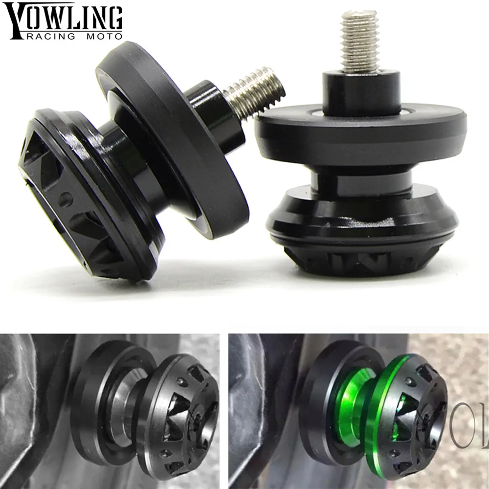 Motorcycle Swingarm Spools Sliders CNC Stand Screws for Honda Kawasaki Yamaha Ducati Aprilia Piaggio BMW Suzuki Hyosung | Автомобили и