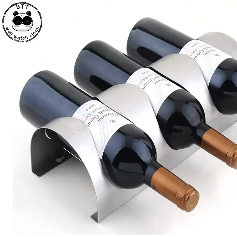 Hogar Bar Creativo Bastidor Soportes Para Vino Botella De Vino